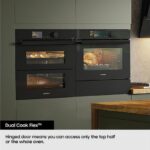 SAMSUNG Series 4 Dual Cook Flex NV7B45305AK/U4 Electric Smart Oven - Clean Black - Image 7