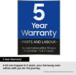 SAMSUNG Series 4 Dual Cook Flex NV7B45305AK/U4 Electric Smart Oven - Clean Black - Image 6