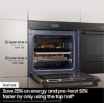 SAMSUNG Series 4 Dual Cook NV7B44205AK/U4 Electric Smart Oven - Black - Image 6
