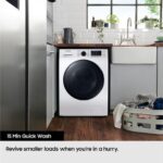 SAMSUNG Series 5 AI Energy WW90CGC04DAEEU WiFi-enabled 9 kg 1400 Spin Washing Machine - White - Image 8