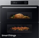 SAMSUNG Series 5 Dual Cook Flex NV7B5740TAS/U4 Electric Smart Oven - Stainless Steel