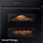 SAMSUNG Series 5 Dual Cook Flex NV7B5750T/AK U4 Electric Pyrolytic Smart Oven - Black