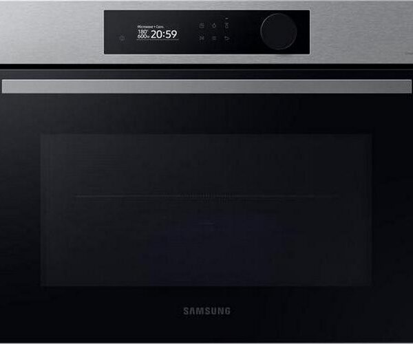 SAMSUNG Series 5 NQ5B5763DBS/U4 Built-in Compact Combination Microwave - Stainless Steel