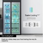 SAMSUNG Series 9 Beverage Center RH69CG895DS9EU American-Style Smart Fridge Freezer - Silver - Image 8
