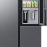 SAMSUNG Series 9 Beverage Center RH69CG895DS9EU American-Style Smart Fridge Freezer - Silver
