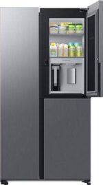 SAMSUNG Series 9 Beverage Center RH69CG895DS9EU American-Style Smart Fridge Freezer - Silver