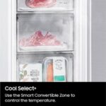 SAMSUNG SpaceMax BRZ22600EWW/EU Integrated Tall Freezer - Sliding Hinge - Image 9