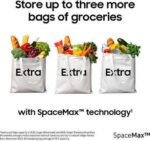 SAMSUNG SpaceMax RS65DG54M3SLEU American-Style Smart Fridge Freezer - Stainless Steel - Image 4