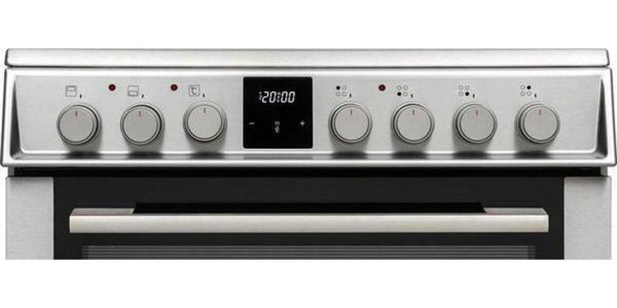 SHARP KF-66DDVDD04IM1K-EN 60 cm Electric Ceramic Cooker - Inox - Image 10