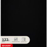 SHARP SJ-UE121M4B-EN Undercounter Fridge - Black