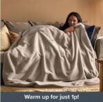 SILENTNIGHT Luxury Faux Fur Heated Throw Electric Blanket - Mink, 160 x 130 cm - Image 5