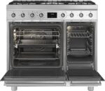 SMEG C92GPX2 90 cm Dual Fuel Range Cooker - Stainless Steel - Image 2
