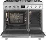 SMEG C92GPX2 90 cm Dual Fuel Range Cooker - Stainless Steel - Image 3