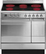 SMEG Concert SUK92CMX9 90 cm Electric Ceramic Range Cooker - Stainless Steel