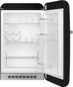 SMEG FAB10HRBL5 Fridge - Black - Image 2