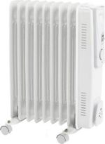 STATUS OFH9-2000W1PKB Portable Oil-Filled Radiator - Grey - Image 3