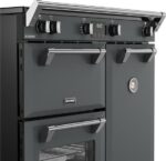 STOVES Richmond 90Ei Electric Induction Range Cooker - Anthracite and Chrome - Image 6