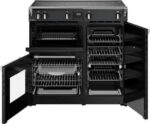 STOVES Richmond 90Ei Electric Induction Range Cooker - Anthracite and Chrome - Image 8