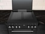 STOVES Richmond Deluxe 60Ei Electric Induction Mini Range Cooker - Anthracite and Chrome - Image 11