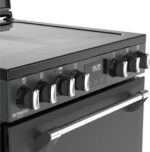 STOVES Richmond Deluxe 60Ei Electric Induction Mini Range Cooker - Anthracite and Chrome - Image 8