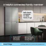 Samsung Family Hub RF65DG9H0ESREU, Multidoor Fridge Freezer, E Rated in Silver - Image 8