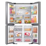 Samsung Family Hub RF65DG9H0ESREU, Multidoor Fridge Freezer, E Rated in Silver - Image 3