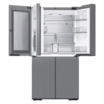 Samsung Family Hub RF65DG9H0ESREU, Multidoor Fridge Freezer, E Rated in Silver - Image 2