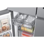 Samsung Family Hub RF65DG9H0ESREU, Multidoor Fridge Freezer, E Rated in Silver - Image 4