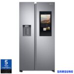 Samsung RS8000 Family Hub RS6HA8891SL/EU, Side by Side Fridge Freezer, E Rated in Silver