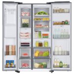 Samsung RS8000 Family Hub RS6HA8891SL/EU, Side by Side Fridge Freezer, E Rated in Silver - Image 3