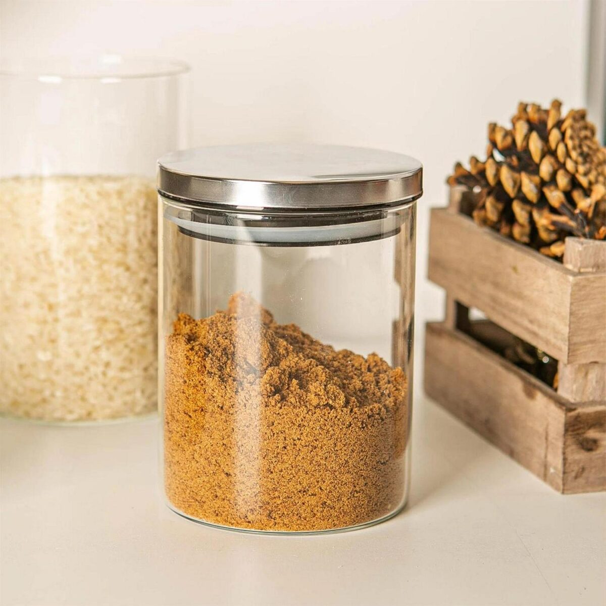 Scandi Storage Jar a 6345d36431ec301ad857a10aca860bf4