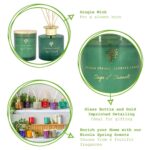 Scented Candle and Reed Diffuser Set Gift 21hr Burn 130g Sage and Seasalt - Image 2