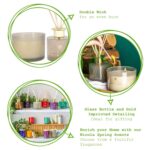 Scented Candle and Reed Diffuser Set 38hr Burn 350g Green Pomelo and Passion Fruit - Image 2