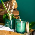 Scented Candle and Reed Diffuser Set Gift 21hr Burn 130g Sage and Seasalt - Image 7