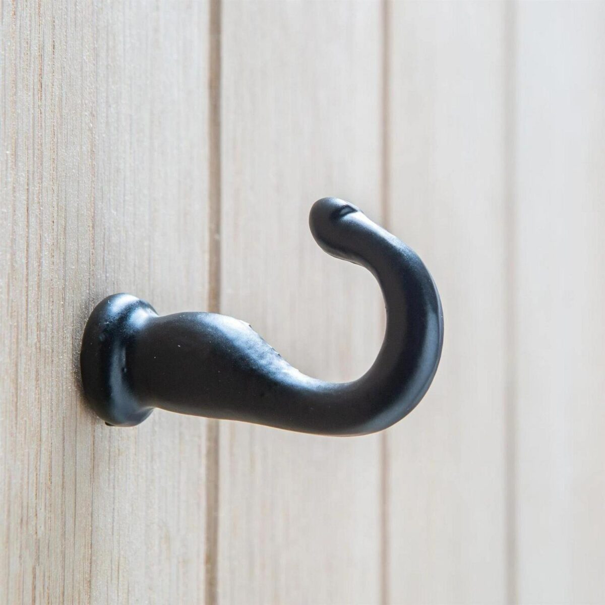 Screw Hook Cast Iron Antique Vintage Style Hooks W20mm x H35mm Brass - Image 6
