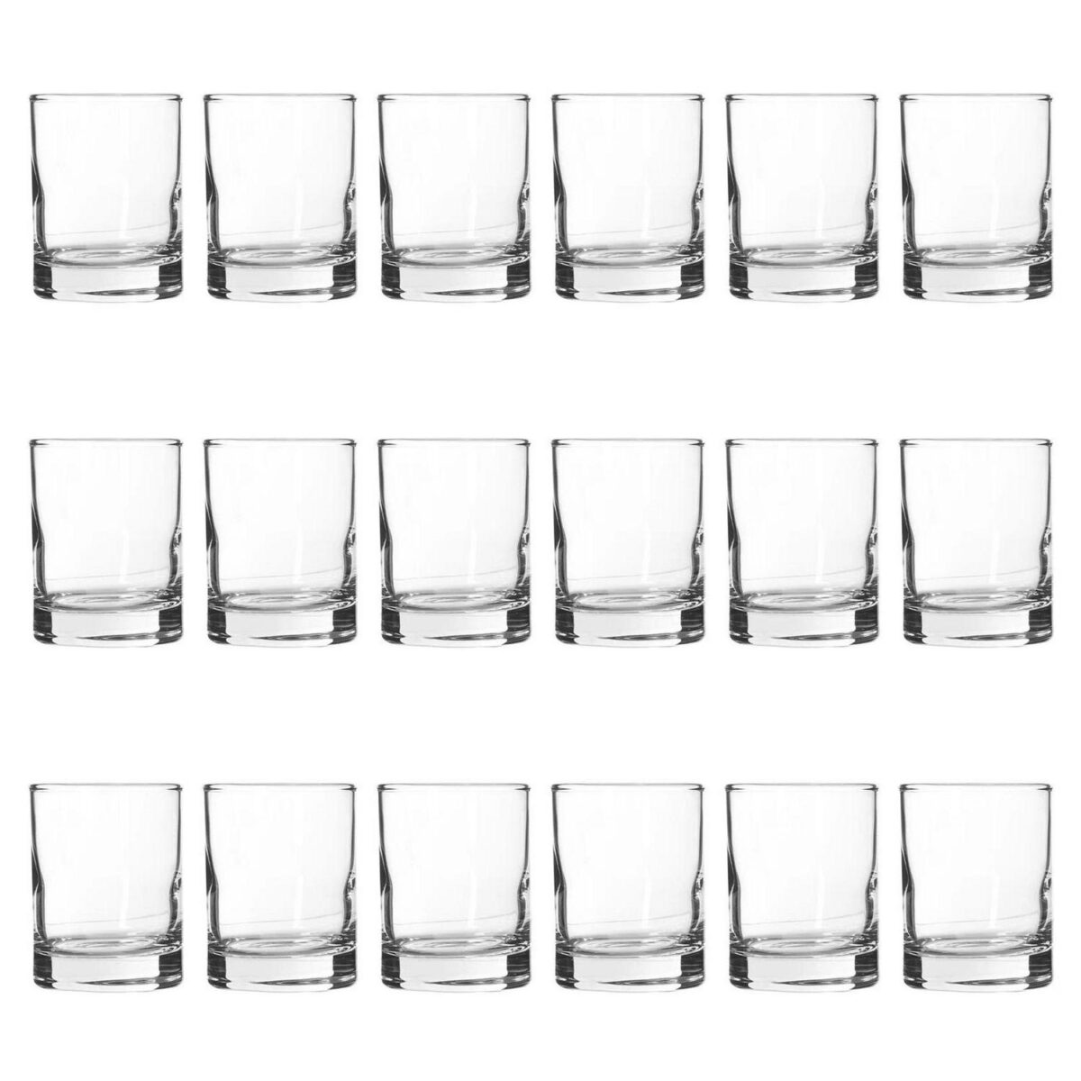 Shot Liqueur Glasses Spirit Cocktail Shooter Glass, 65ml - Party Pack of 24 - Image 1