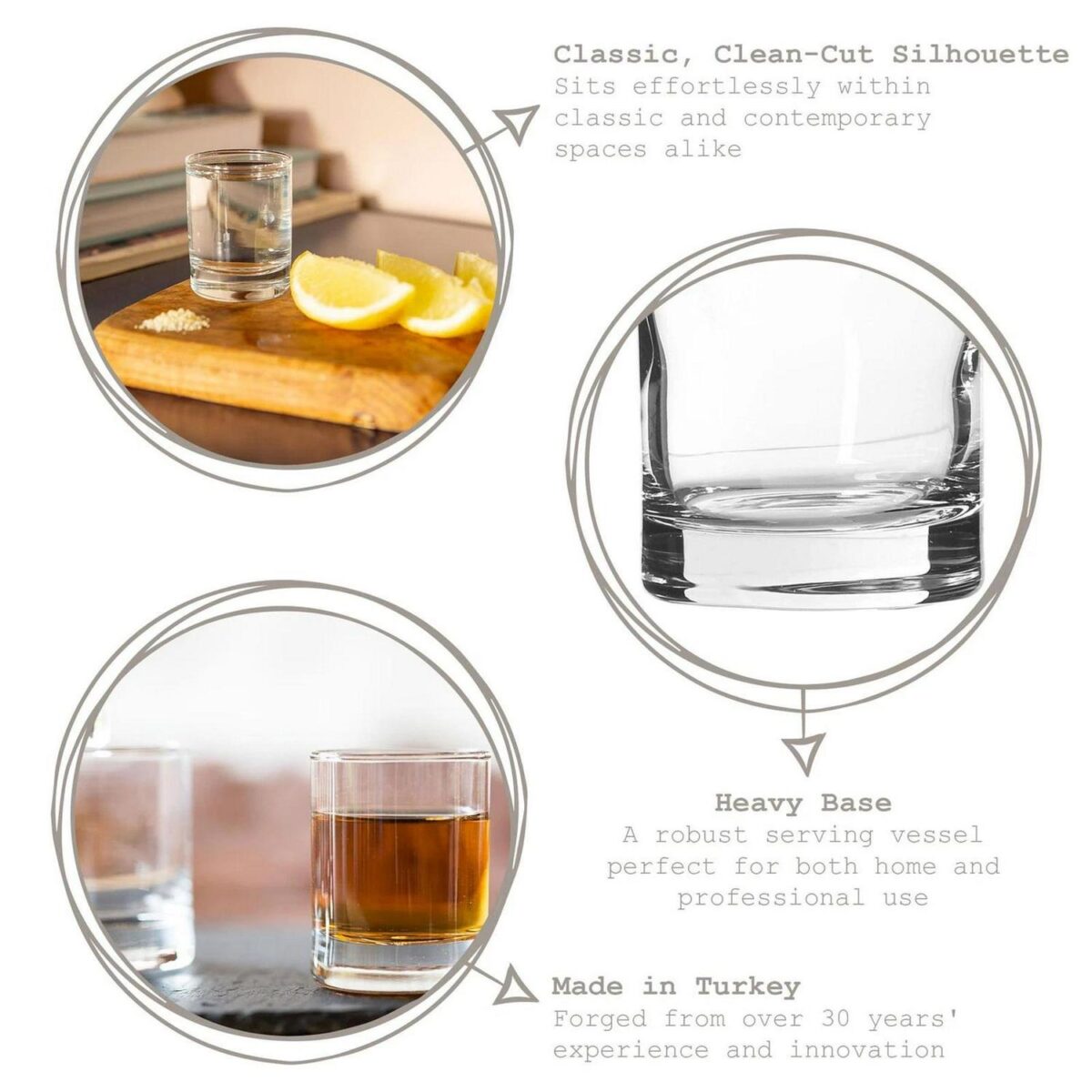 Shot Liqueur Glasses Spirit Cocktail Shooter Glass, 65ml - Party Pack of 24 - Image 2