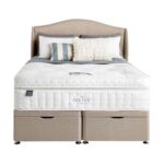 Silentnight Geltex 4000 Pocket Boxtop Mattress and Sandstone Full Ottoman Divan in 3 Sizes - Image 3