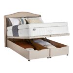 Silentnight Geltex 4000 Pocket Boxtop Mattress and Sandstone Full Ottoman Divan in 3 Sizes - Image 2