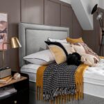 Silentnight Malvern Slate Grey Fabric Headboard in 4 Sizes - Image 2