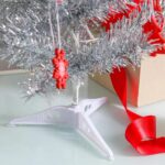 Silver Christmas Tree Xmas Artificial Traditional Pine With Stand 2ft 60cm - Image 7