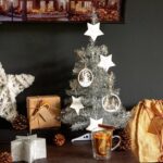 Silver Christmas Tree Xmas Artificial Traditional Pine With Stand 2ft 60cm - Image 5