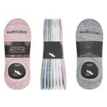 Skechers Ladies No Show Sock, 8 Pack - Image 5