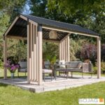 Sojag Lito 10ft x 12ft (3m x 3.6m) Aluminium Gazebo with Galvanised Steel Roof