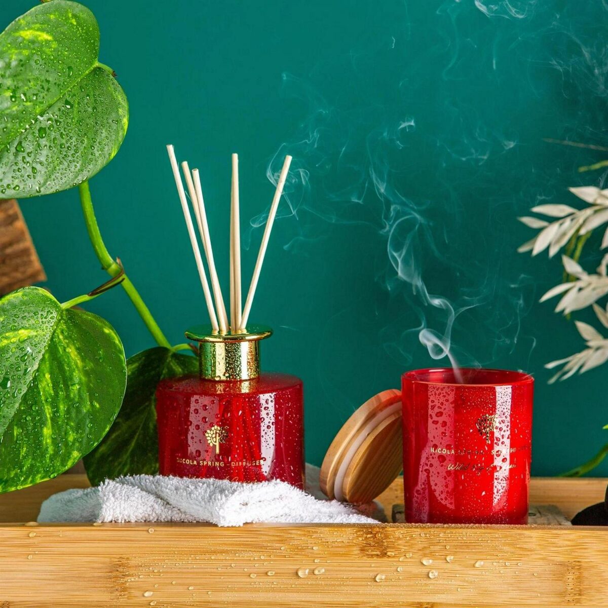 Soy Wax Scented Candle Aromatherapy Gift 21hr Burn 130g Wild Fig and Cassis - Image 7