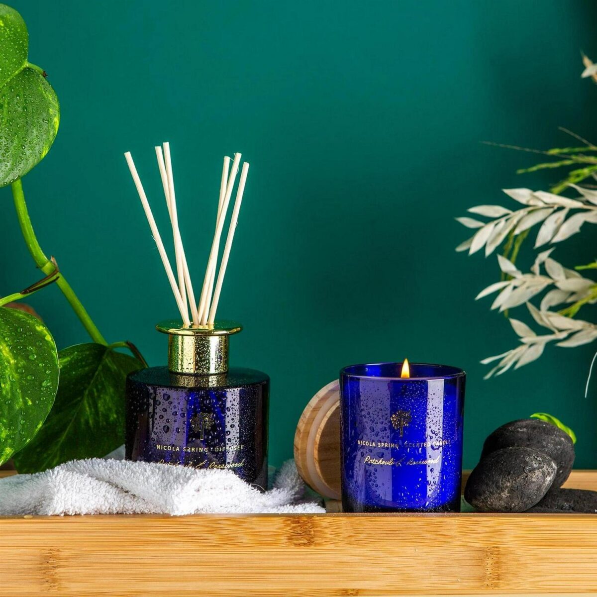 Soy Wax Scented Candle Aromatherapy Gift 21hr Burn 130g Patchouli and Rosewood - Image 7