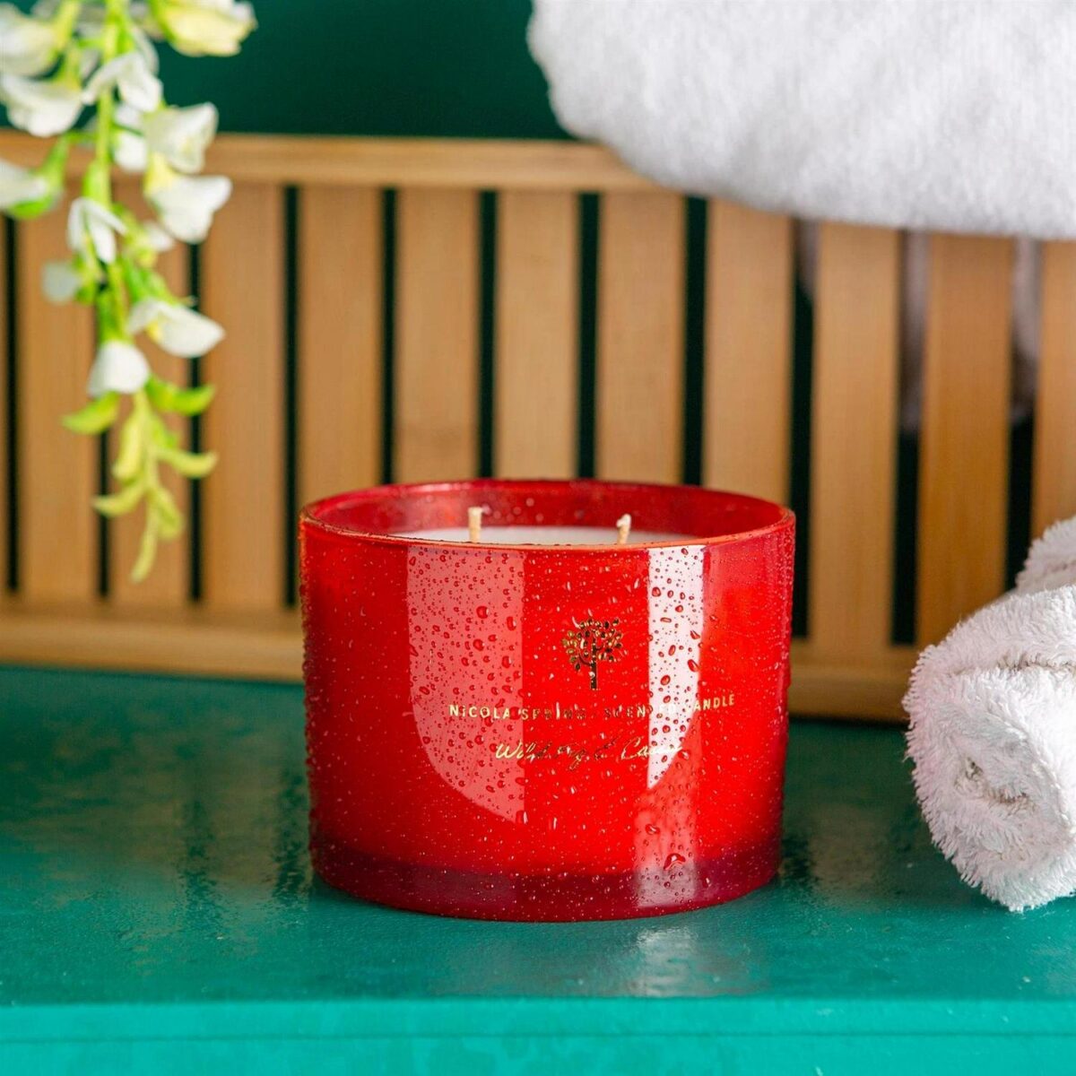 Soy Wax Scented Candle Aromatherapy Gift 38hr Burn 350g Wild Fig and Cassis - Image 5