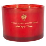Soy Wax Scented Candle Aromatherapy Gift 38hr Burn 350g Wild Fig and Cassis