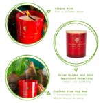 Soy Wax Scented Candle Aromatherapy Gift 21hr Burn 130g Wild Fig and Cassis - Image 2