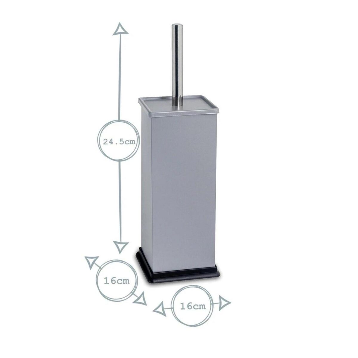 Square Toilet Brush 618561bc399af1e7b156079238a61355